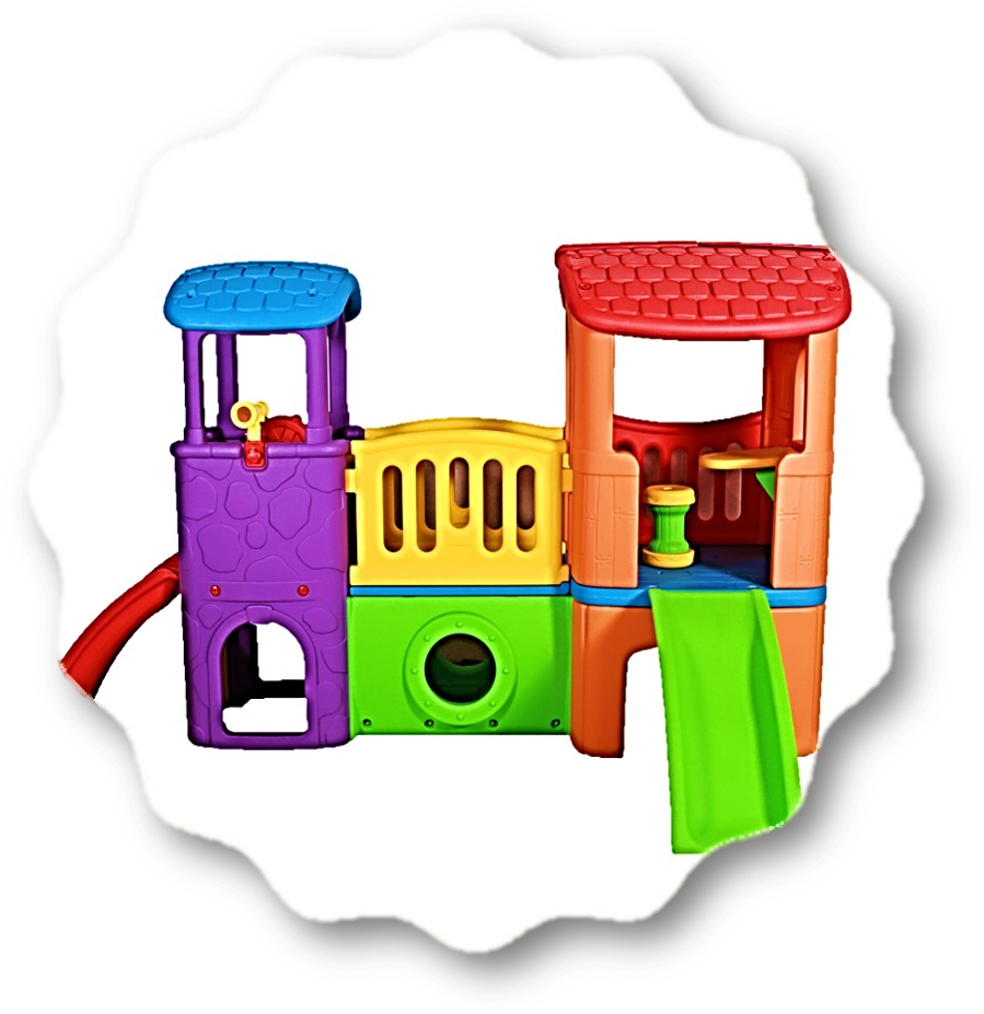 Plastic Jungle Gyms & Play Sets - Jungle Gym (2001x1015)