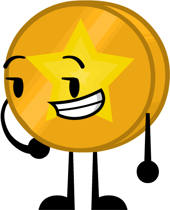 Coin Clipart Fandom - Object Show Star Coin (712x844)