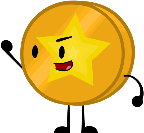 Coin Clipart Fandom - Twisted Turns Reboot Star Coin (633x591)