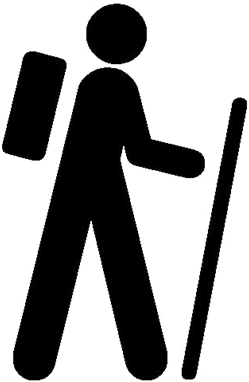 Hiker Icon (499x750)