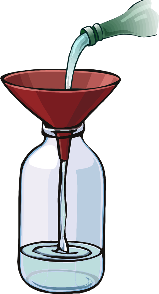 July - Bouteille D Eau Clipart (556x991)