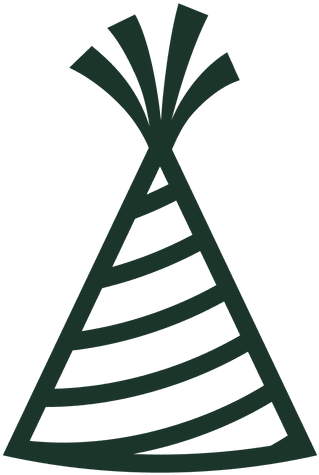 Birthday Hat Icon Birthday Hat Icon - Birthday Hat Icon (512x512)