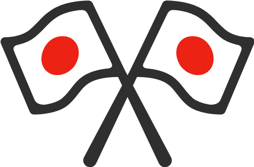 Crossed Flags Emoji - Crossed Flag Emoji (512x512)