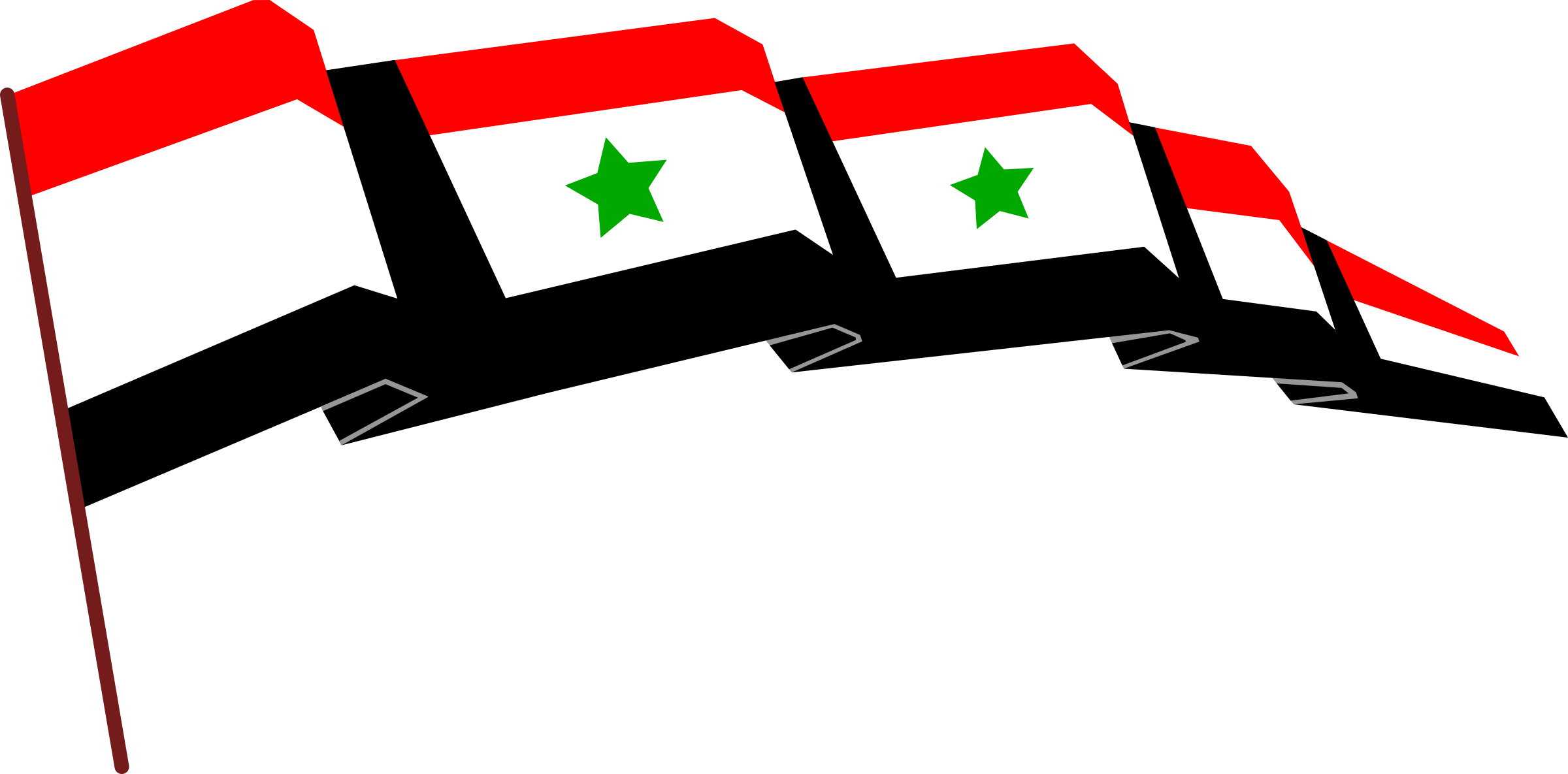 Flag - Communist Party Of Syria (2400x1185)
