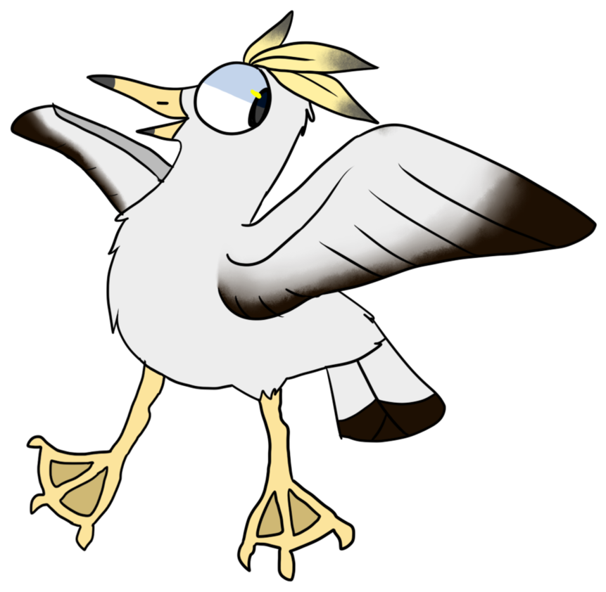 Mike By Seagull-city - Cartoon (906x882)