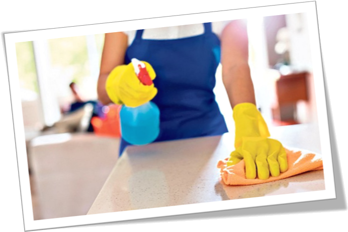 At Distinct Cleaning Is One Of The Top Quality Cleaning - Top Glove Hhg7-s-cs Latex Household Gloves, Poly Chlorinated, (706x507)