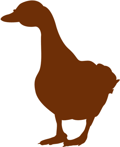 Download Goose Clipart Transparent Image Free - Duck Silhouette Png (512x512)