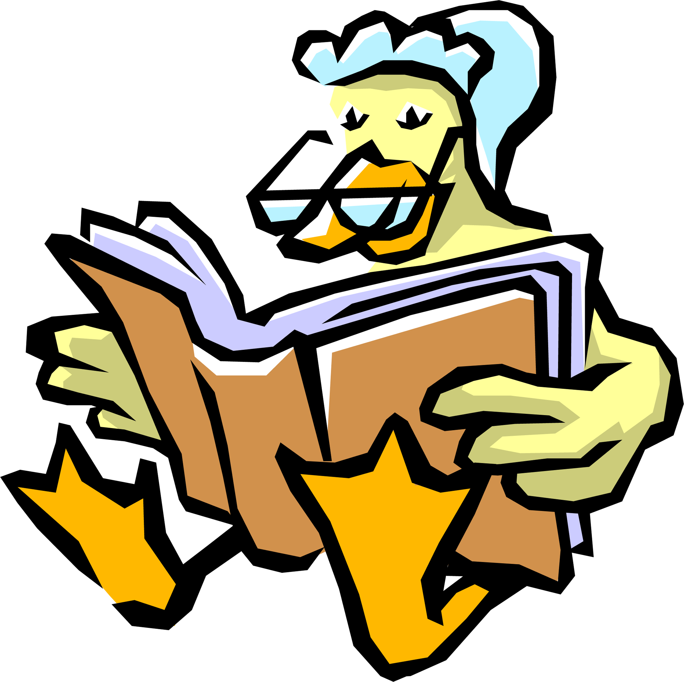 Mother Goose Day Clipart - Mother Goose Clip Art (2400x2393)