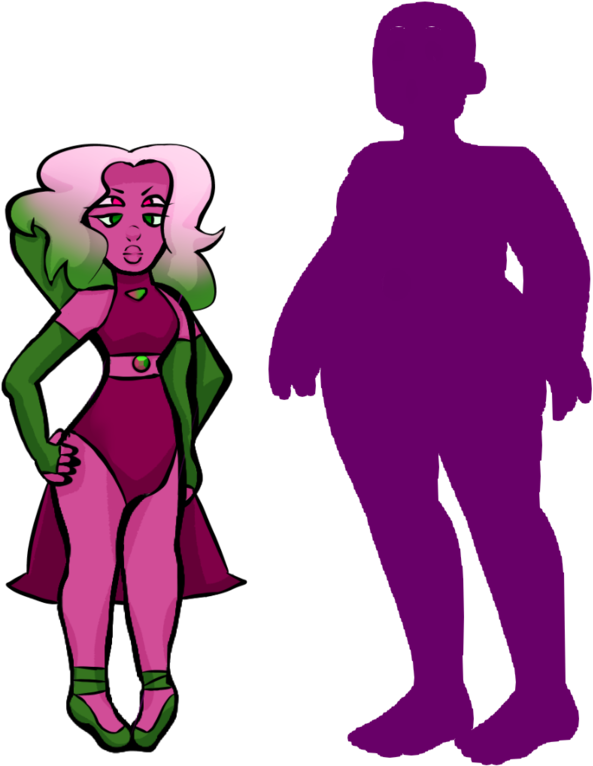Watermelon Gemsona Redesign By Creativecrepeowo - Digital Art (752x1063)