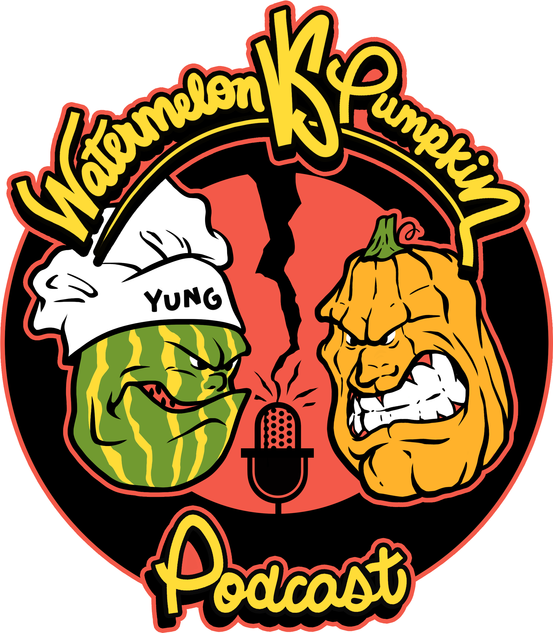 Watermelon Vs Pumpkin Watermelonvspumpkinlogo - Illustration (3000x3000)