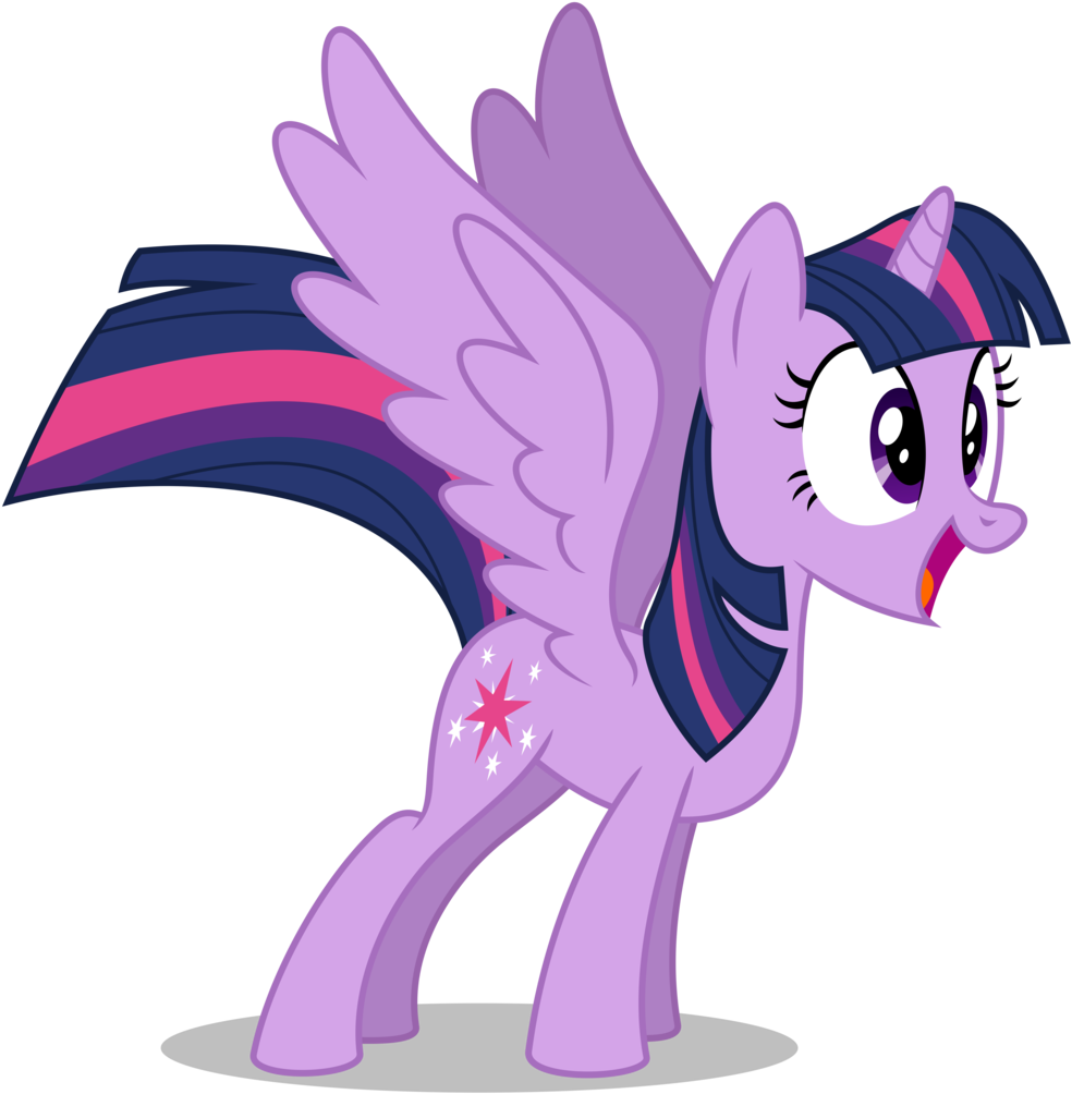 Absurd Res, Alicorn, Artist - Princess Twilight Sparkle Excited (998x1024)