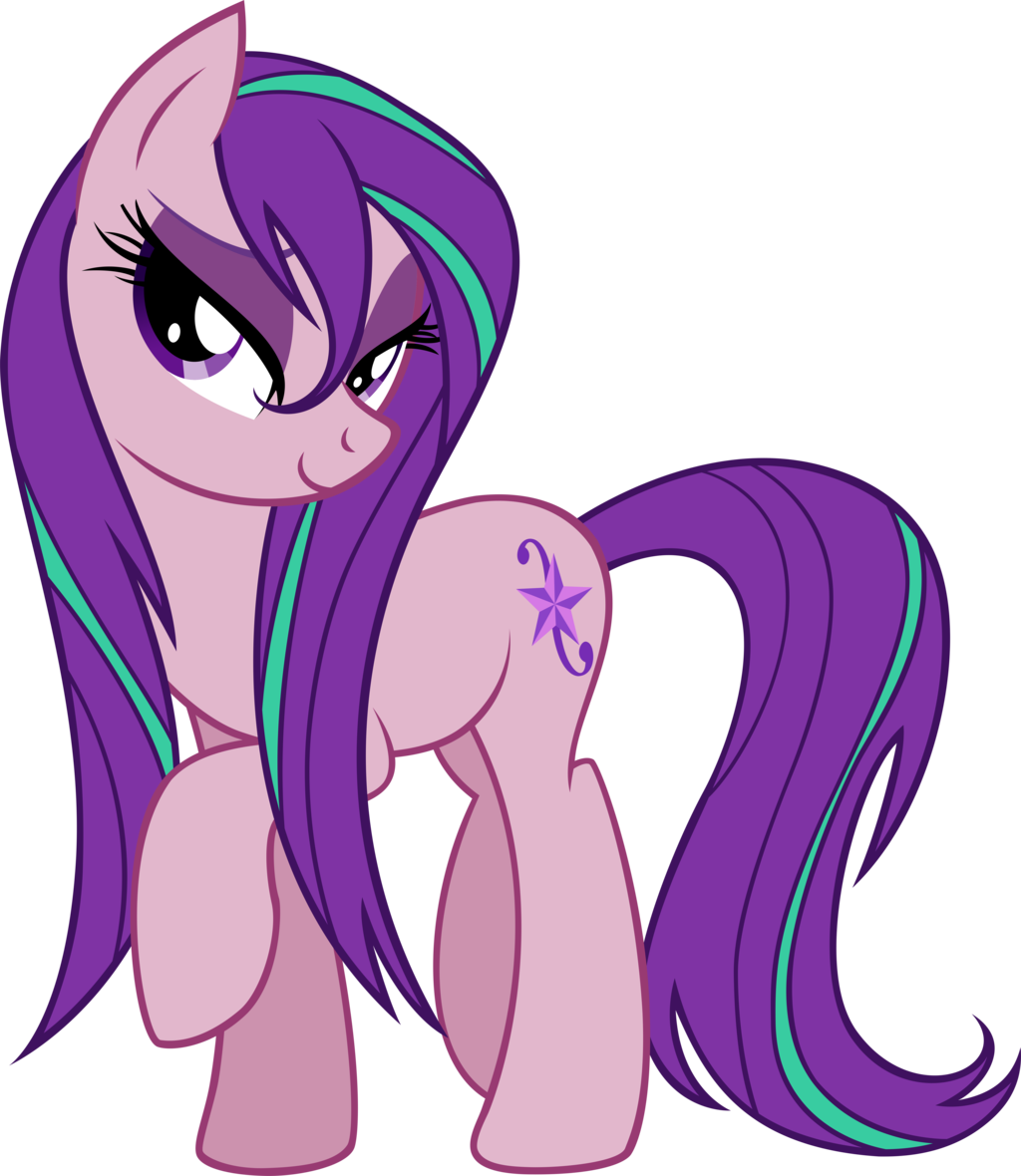 Wet Mane Aria Blaze By Deathnyan - Diamond Tiara My Little Pony (1024x1180)