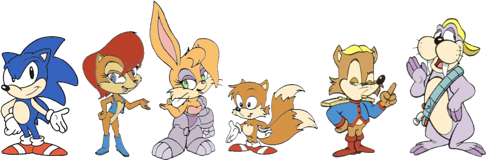 Cartoon As An Entertainment Part Of Children Life - Sonic The Hedgehog The Satam (1011x354)