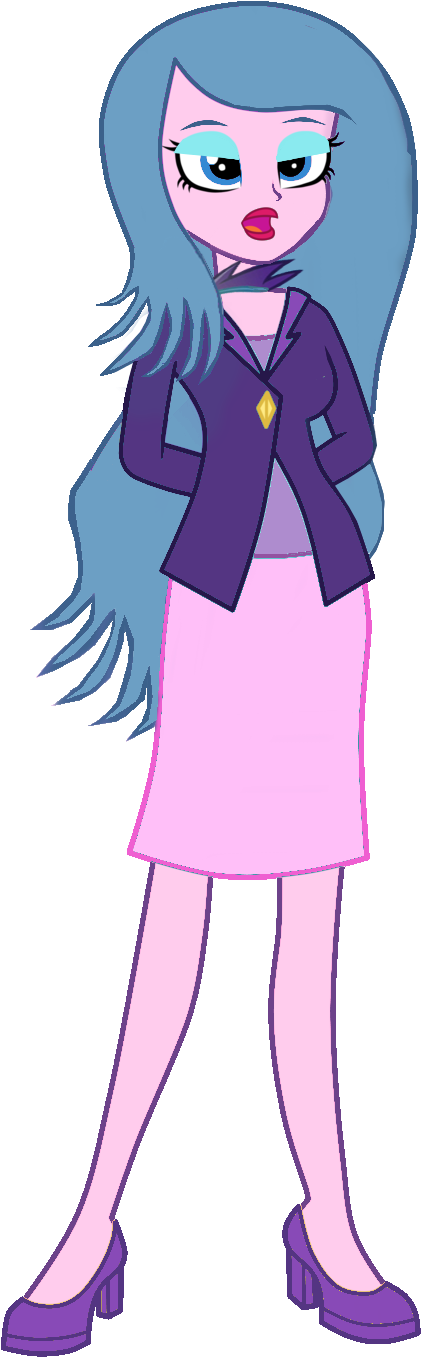 Au Principal Mane-iac By Sunsetshimmer333 - Mlp Mane Iac Sunset Shimmer (560x1424)