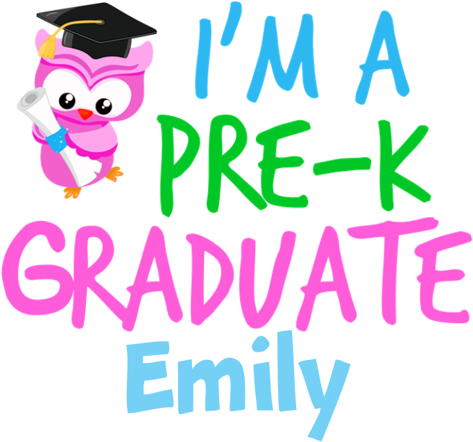 Pre K Grad Girls T Shirt - Live Your Life (700x700)
