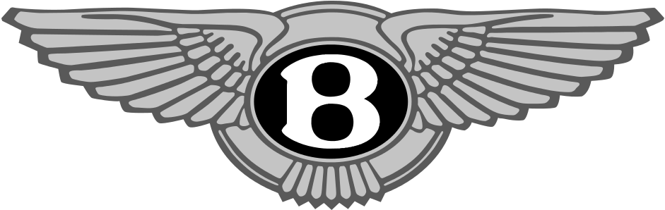 Horseshoe Clipart Black And White - Bentley Logo Pdf (950x309)