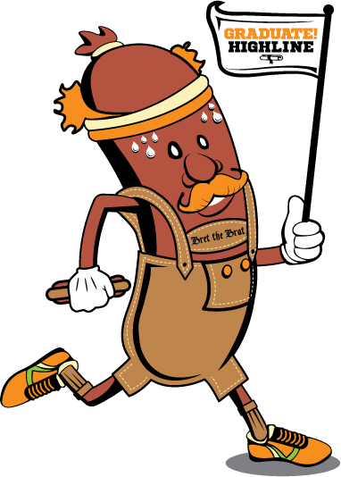 Brat Trot Is Coming In September Have Fun, Run, & Bring - Burien Brat Trot (382x534)