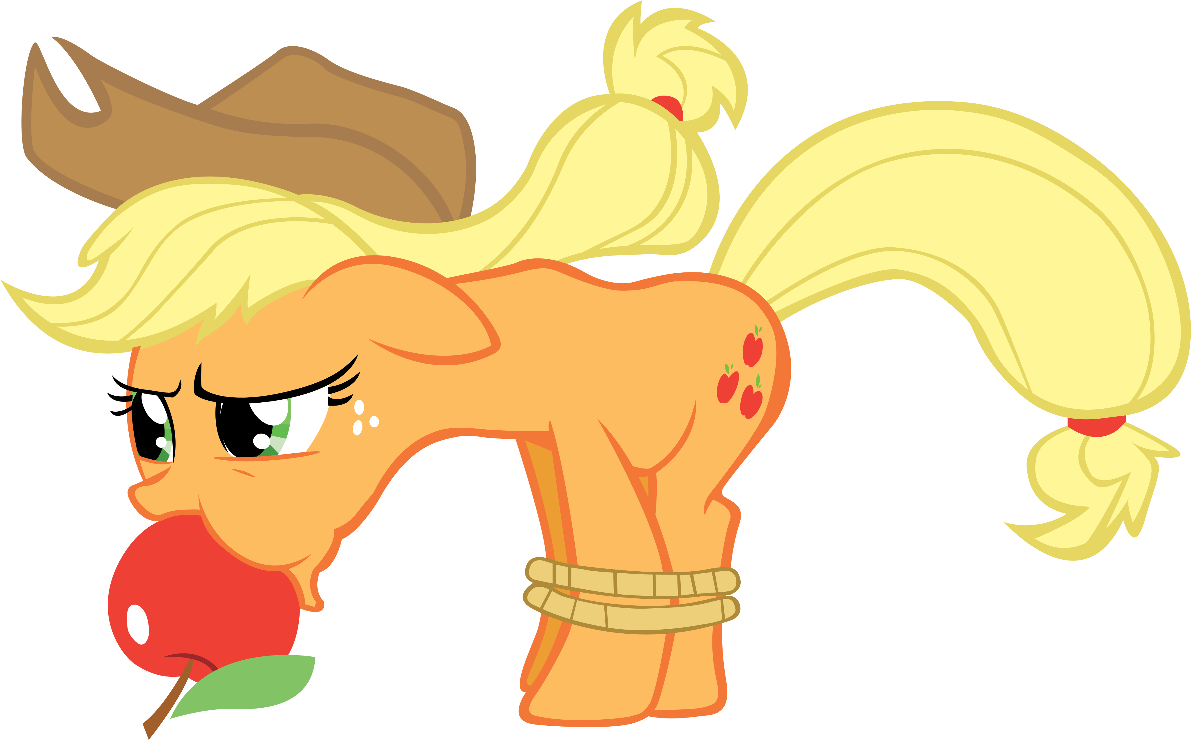 Applejack Fluttershy Pinkie Pie Horse - Cartoon (5000x4000)