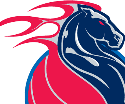Power Ranking The Best 100 Team Logos Of All Time - Detroit Pistons Horse Logo (420x363)