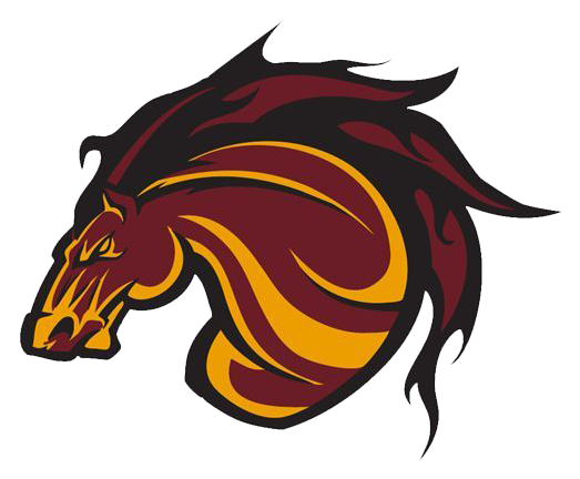 Boys Basketball 2017 18 Roster - High School Logo Horse (533x441)
