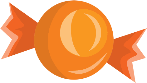 Round Sweet Chocolate Cartoon - Caramelo En Png (512x512)