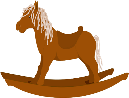 Rocking Horse Trojan Horse Clip Art - Rocking Horse Clip Art (566x800)