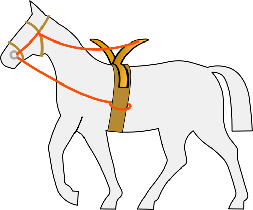 Horse Bearing Rein - Bearing Rein Meaning (500x415)