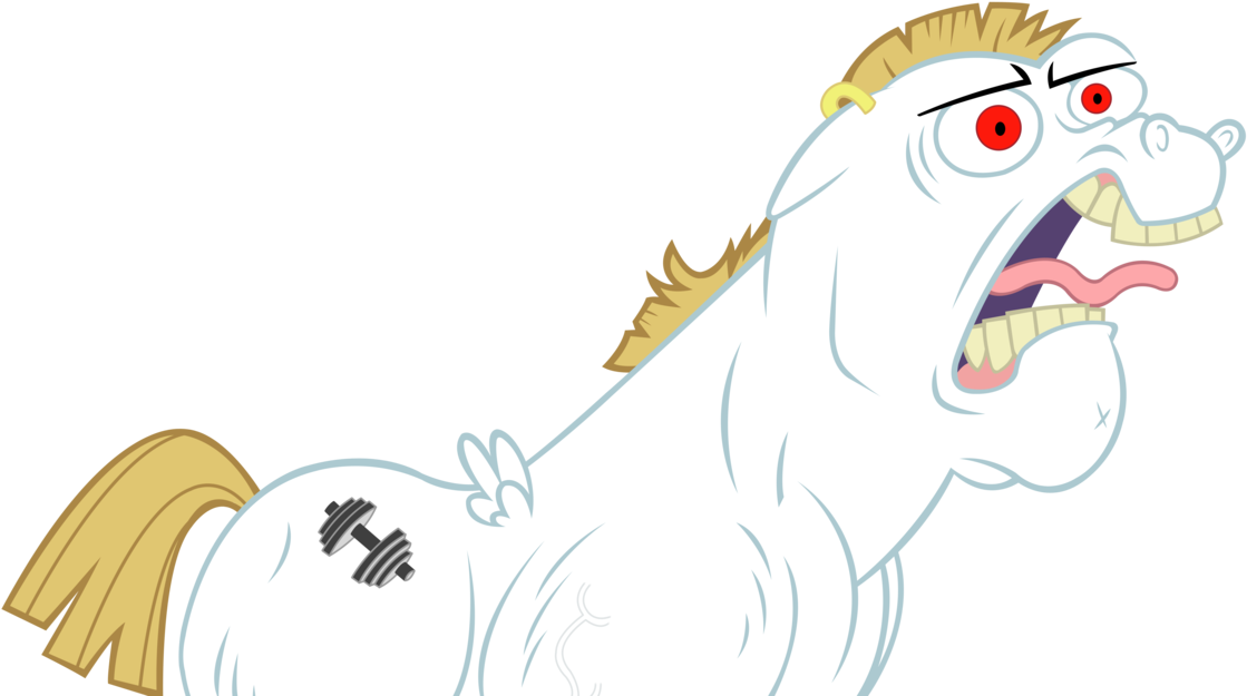 Horse Power By Moonbrony - My Little Pony Snowflake (1174x681)