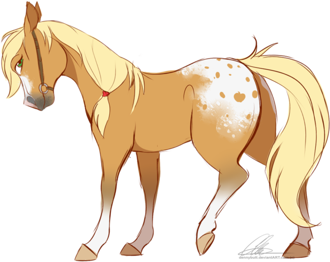 Actual Applejak Horse By Dvixie - Horse (800x604)