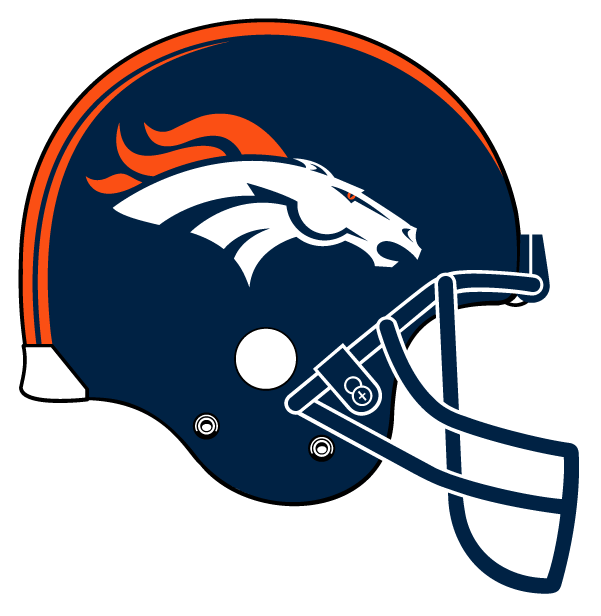 Denver Broncos Logo - Seattle Seahawks Helmet Logo (601x616)
