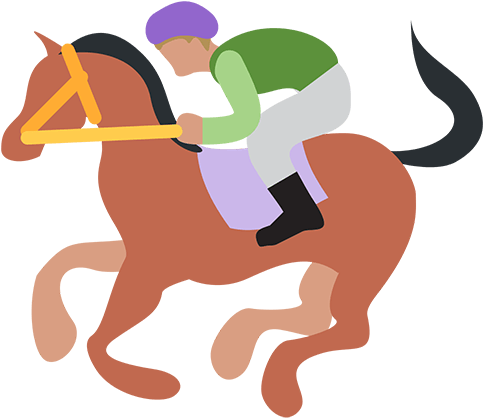 Horse Racing - 🐴 Emoji (512x512)