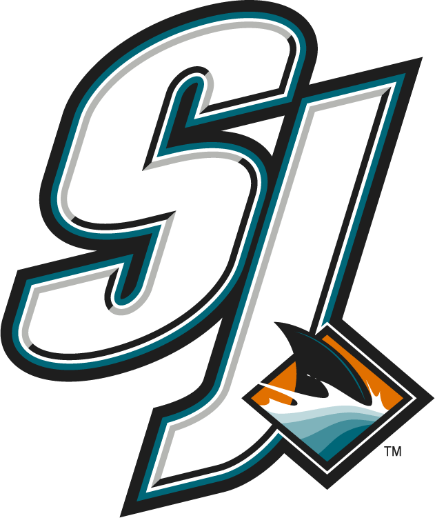 Sharks Hockey Logo - San Jose Sharks Sj Logo (631x751)