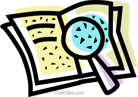 Glass Of Wine Clip Art At Clker - Magnifying Glass Book Clipart (480x338)