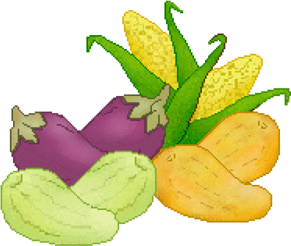 59 Vegetables Clipart Clipart Fans - Illustration (640x534)