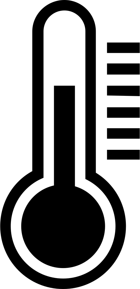 Thermometer Temprature Comments - Chart Themometer Icon Png (474x980)