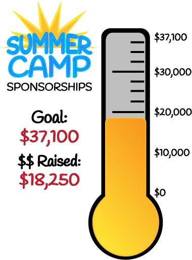 2017 Dbc Summer Camp Donation Thermometer - Summer Camp (400x538)