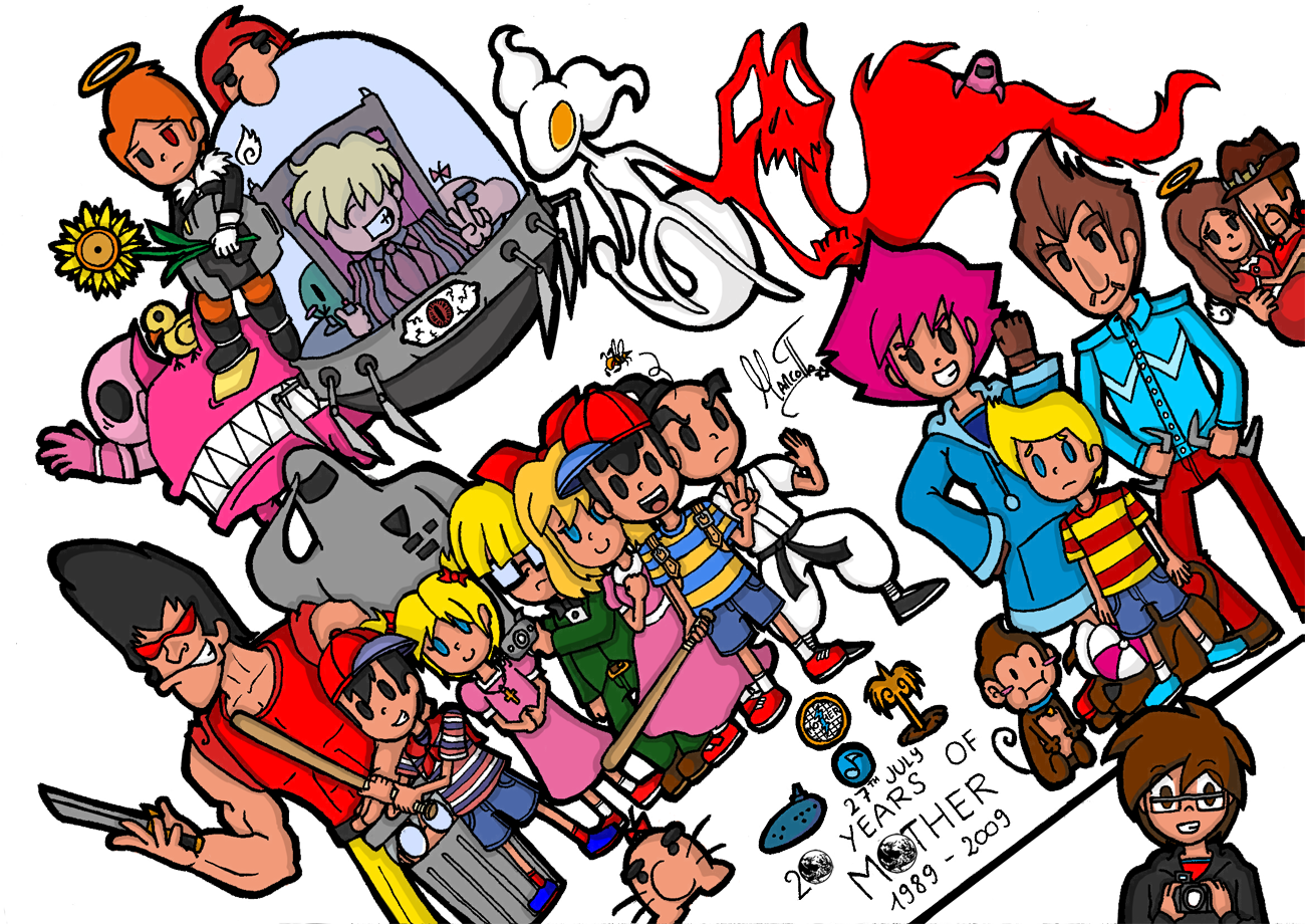 Mother 20th Anniversary By Marcotto - Digital Art (1300x945)