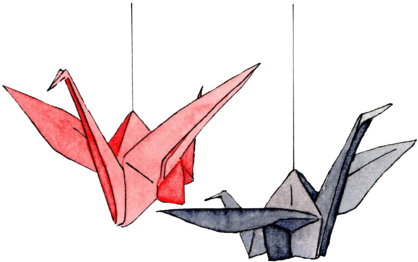 Wallpaper - Paper Crane (500x310)