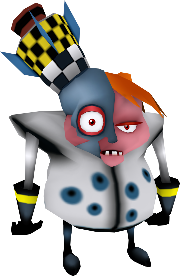 Gin 20th Anniversary Edition Render - N Gin Crash Bandicoot 3 (722x1106)
