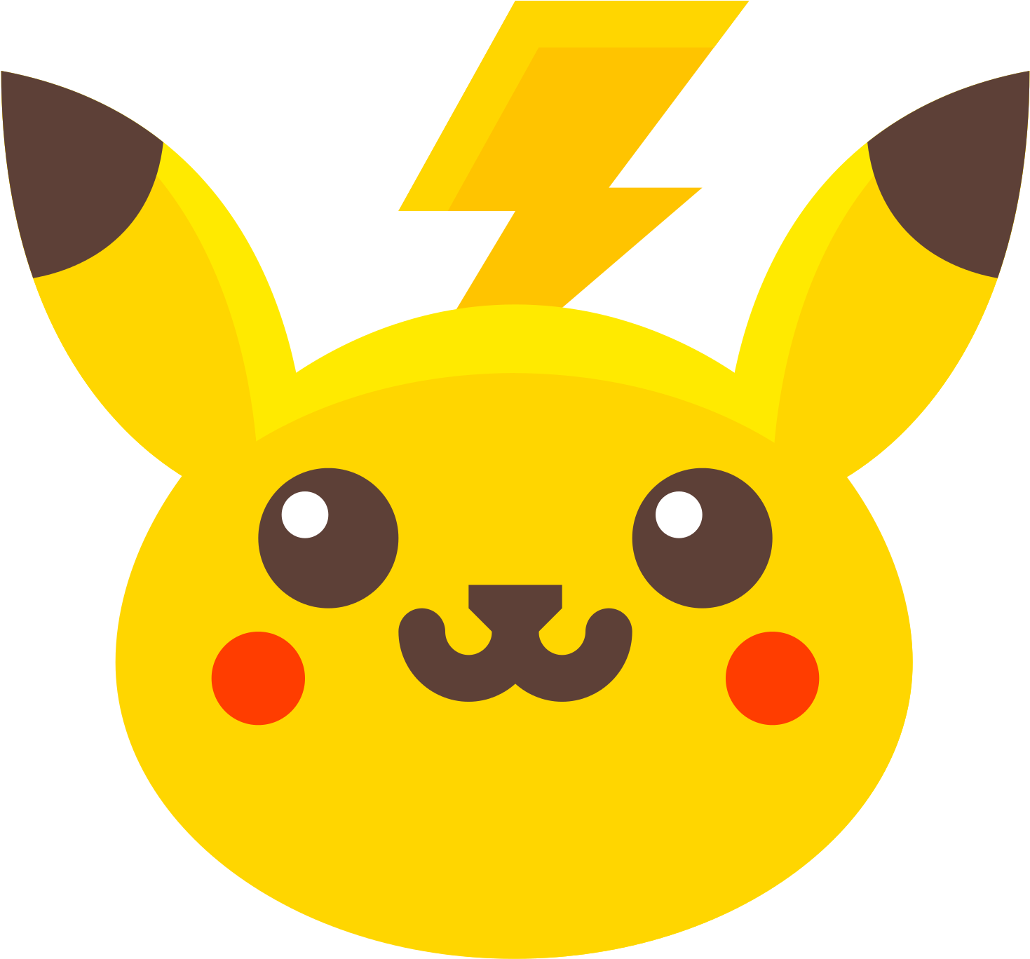 Pikachu Clipart Head Icon Pokemon Full Size PNG Clipart Images Download