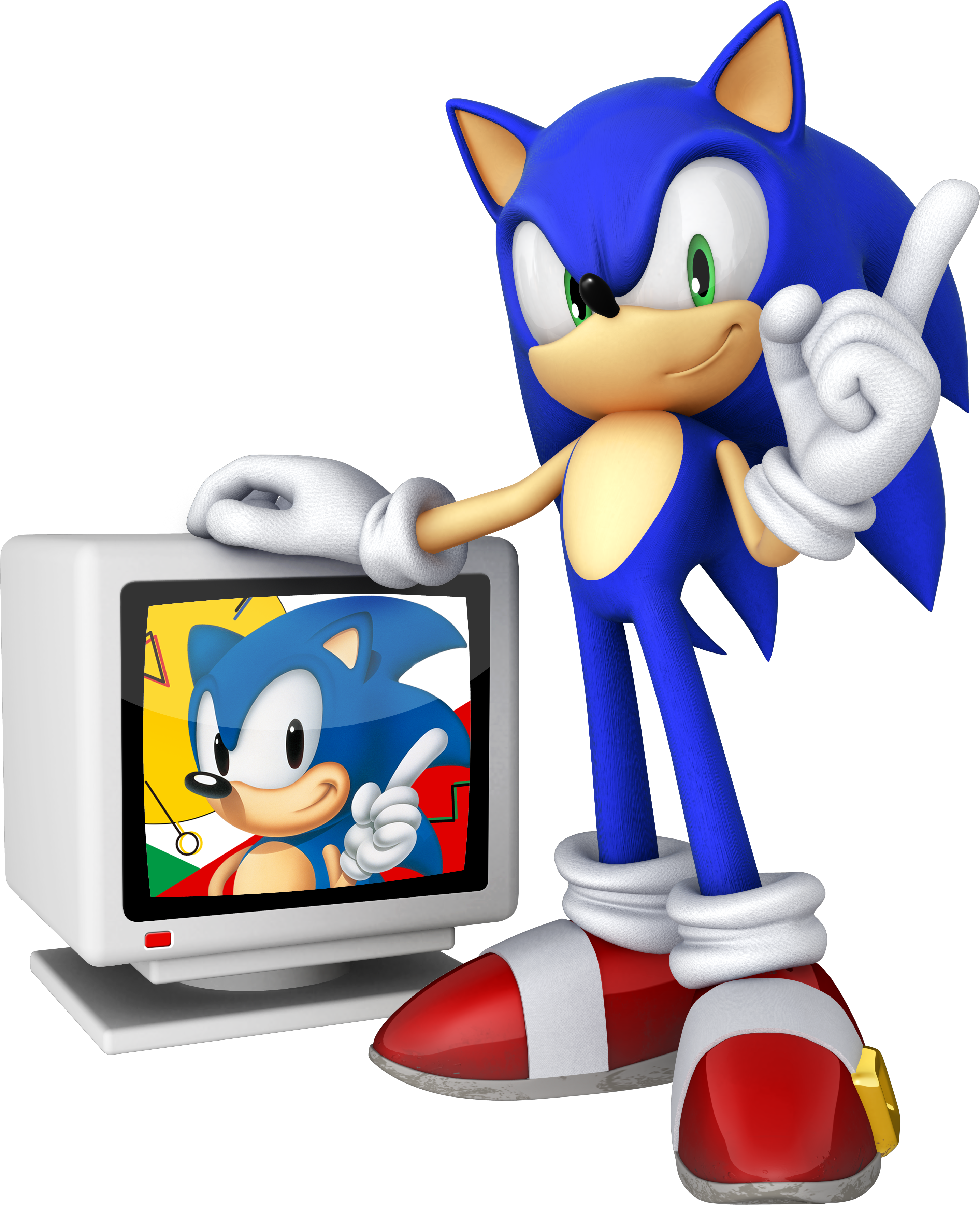 Sonic - Sonic The Hedgehog Book 25th Anniversary (2872x3531)
