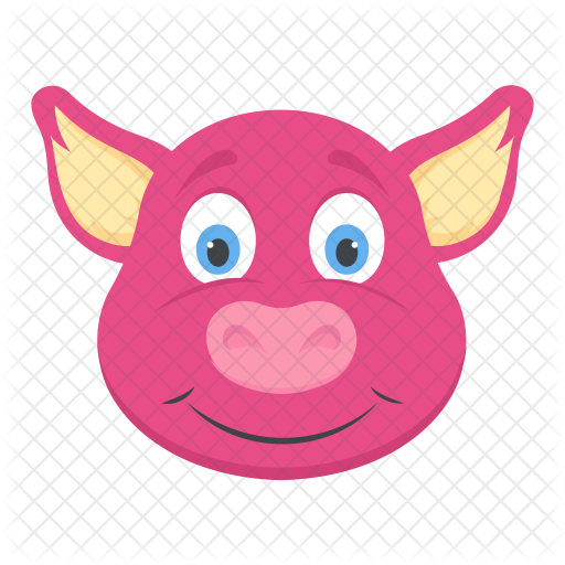 Baby Pig Icon - Plush (512x512)