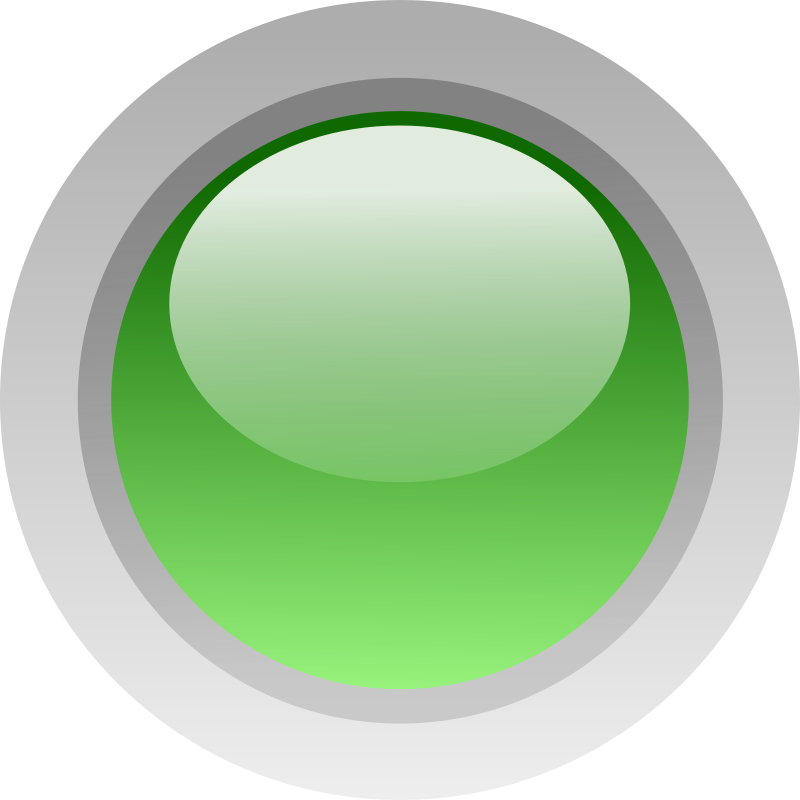 Free Led Circle Green - Led Button Png (800x800)