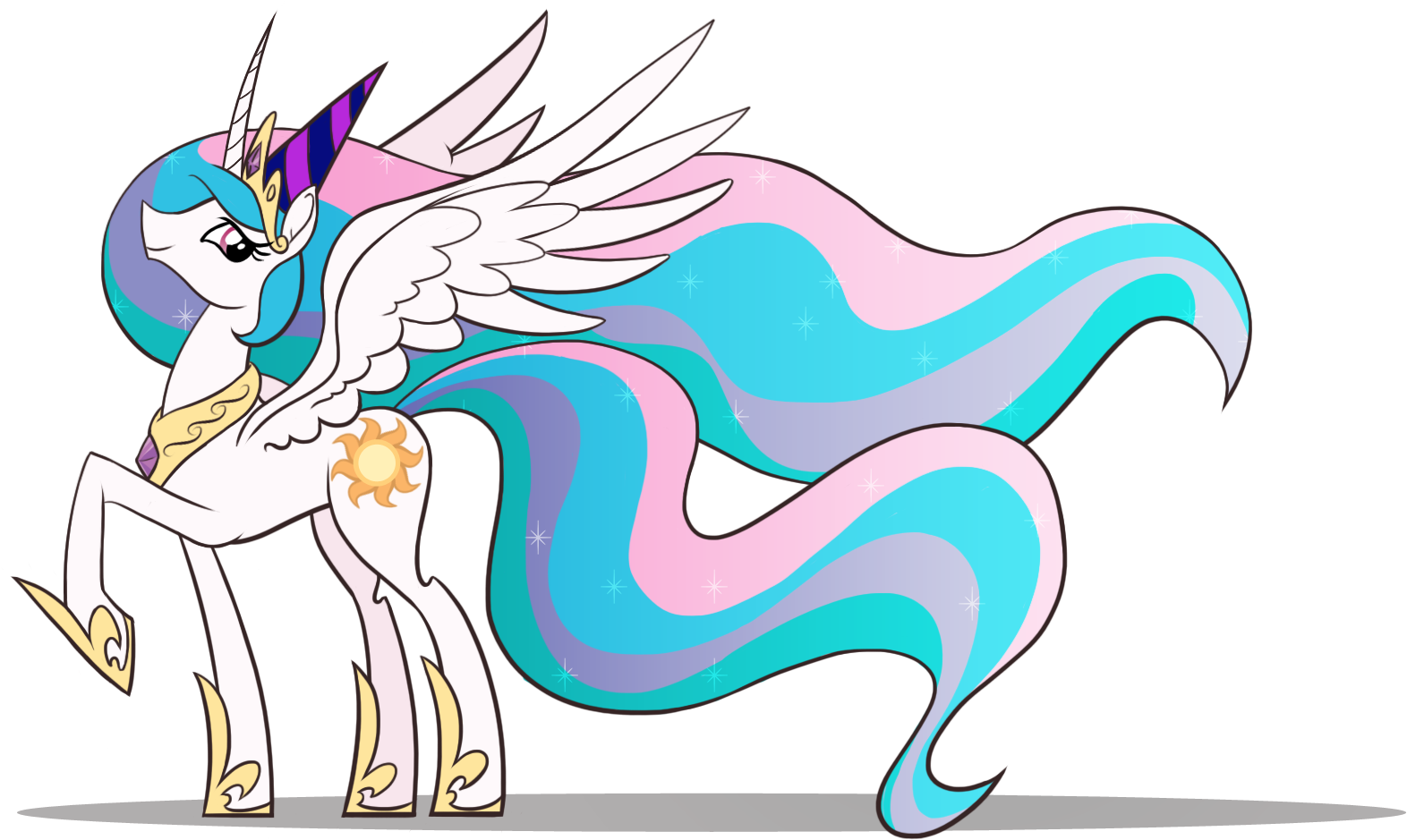 Horse Mammal Tail Clip Art - Clip Art (1588x957)