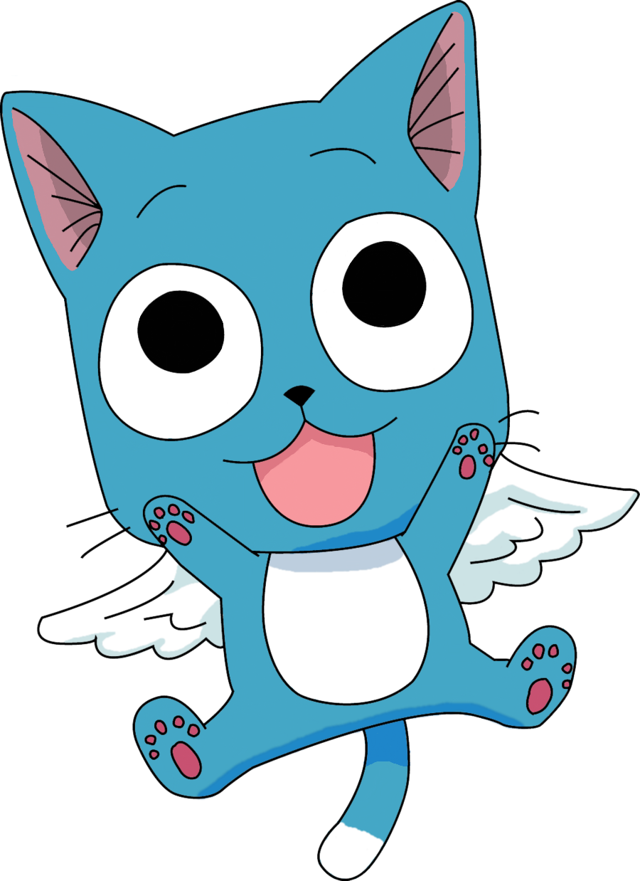Fairy Tail Clip Art Ideas Medium Size - Anime Happy Fairy Tail (900x1238)