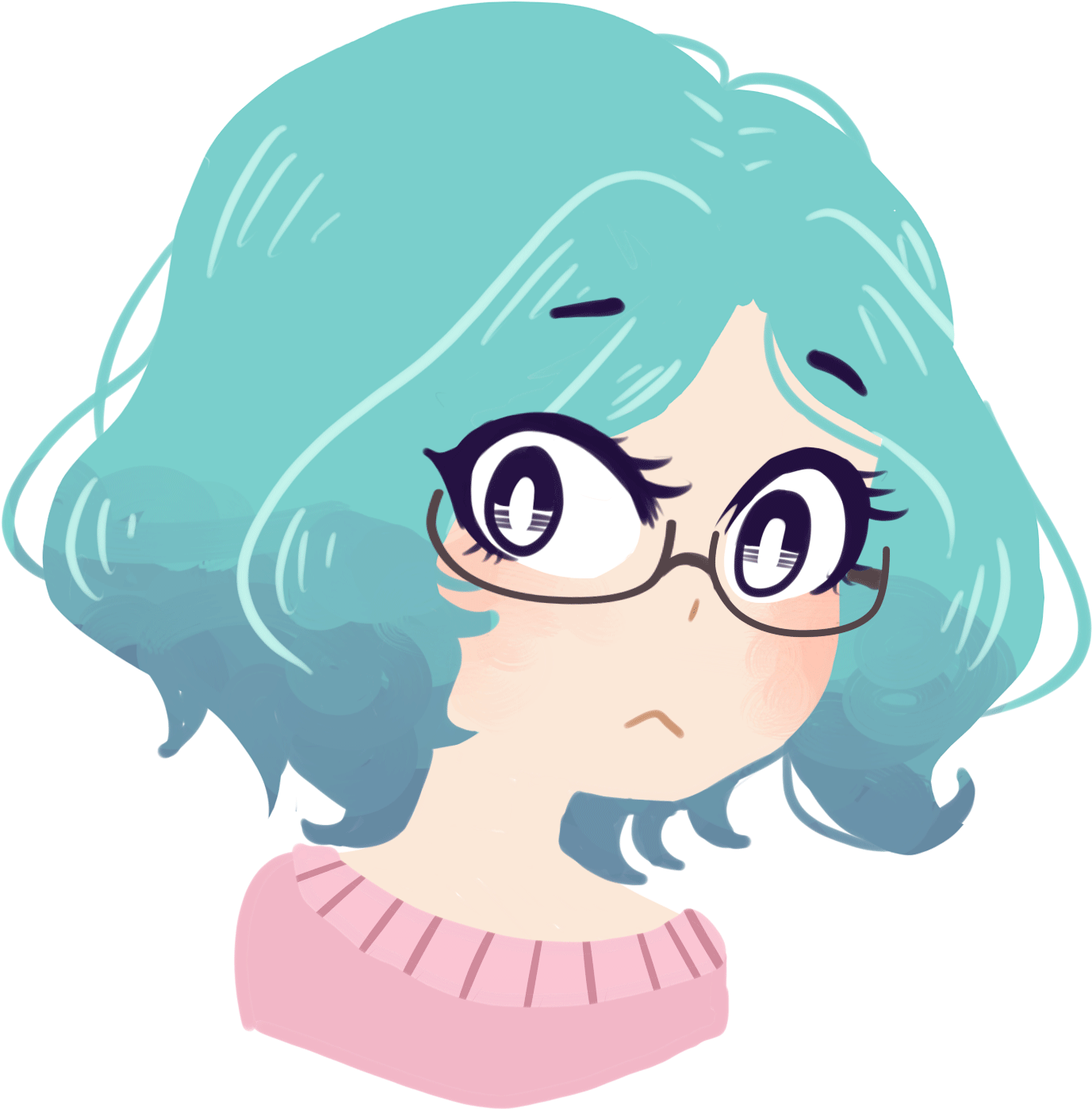 Image Result For Digital Art With Faces - Digital Art Gif (1521x1554)