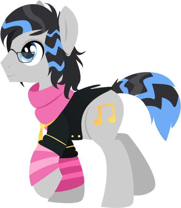 I Did This In Digital Arts Class Today, Decided To - Pony (800x800)