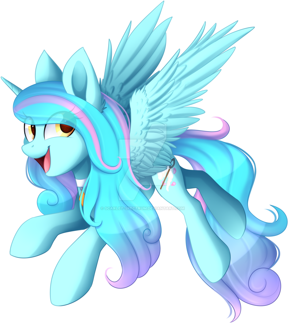 Scarlet-spectrum, Commission, Digital Art, Female, - Cloud (1024x1078)