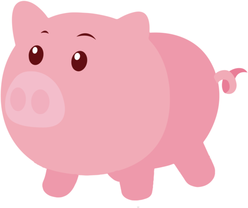 Big Fat Pig On A T-shirt - Big Fat Pig (500x500)