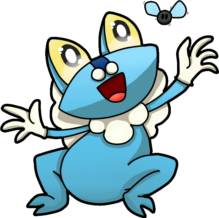 Gfycat Url - Animated Froakie (800x818)